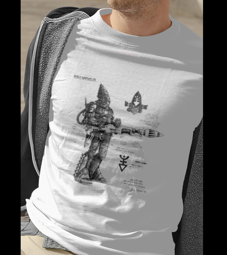 Dark Reaper Aspect Warriors Craftworlds Diagram Details T-Shirt