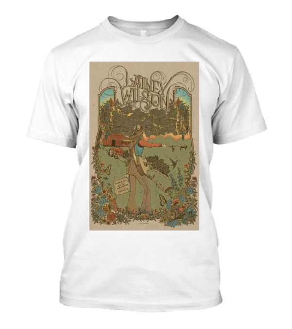 Lainey Wilson October 18 2024 Red Hat Amphitheater Show T-Shirt