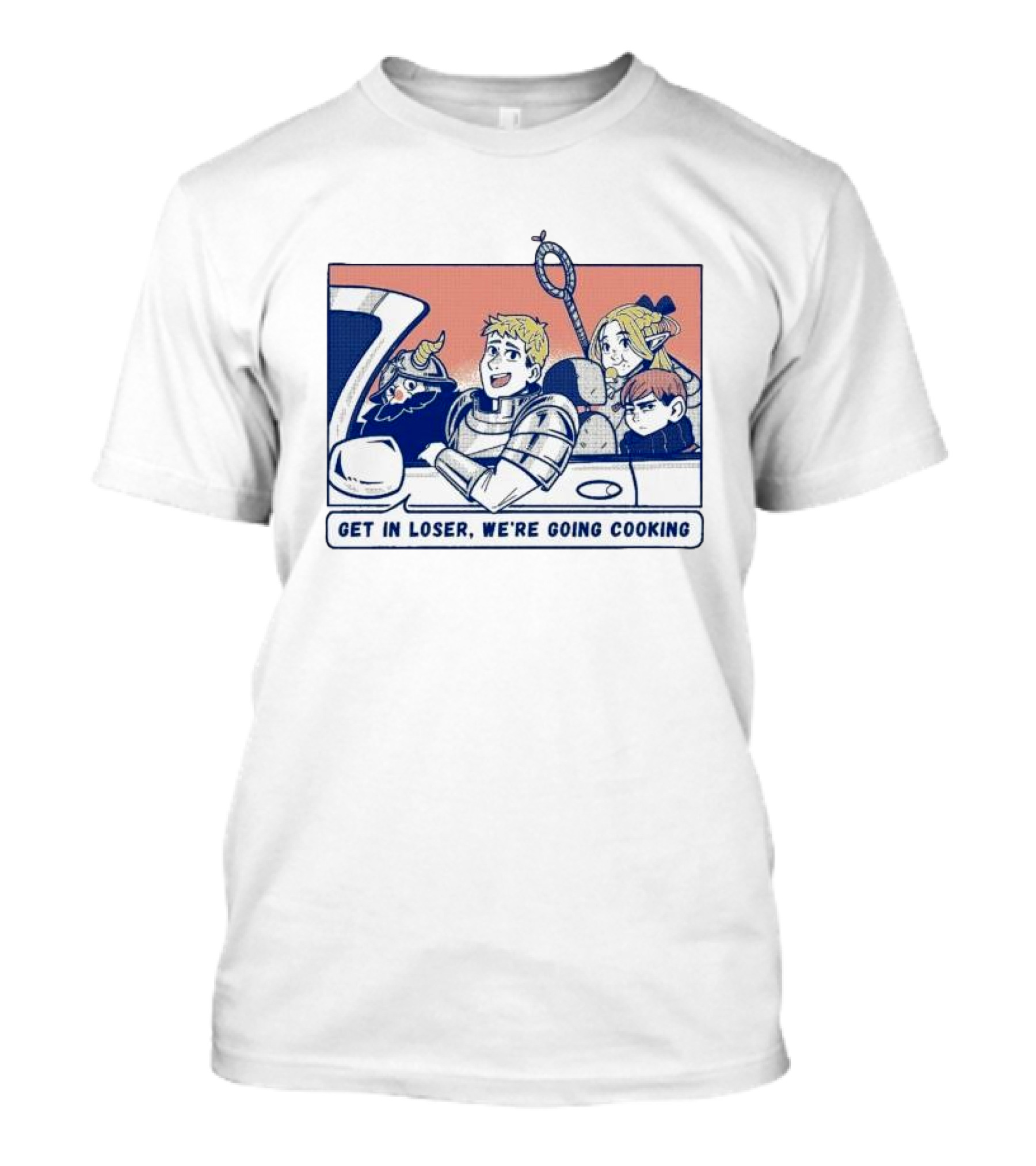 Get In Loser We're Going Cooking On Wednesdays We Eat Monsters T-Shirt