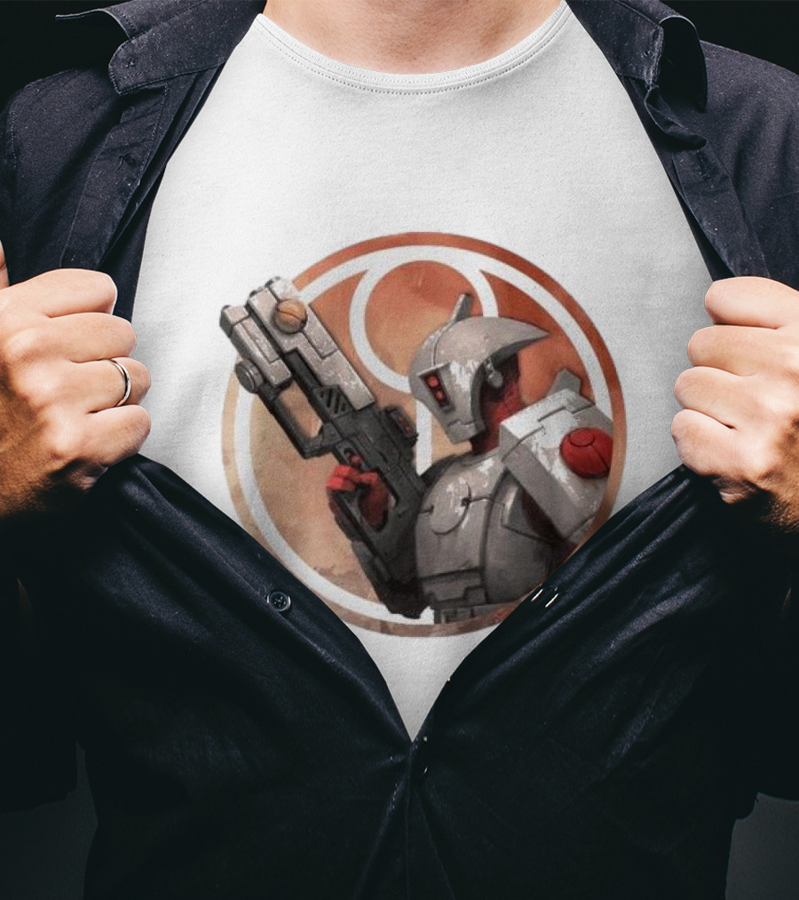 Tau Empire Pathfinder Warrior Icon Warhammer Merchandise T-Shirt