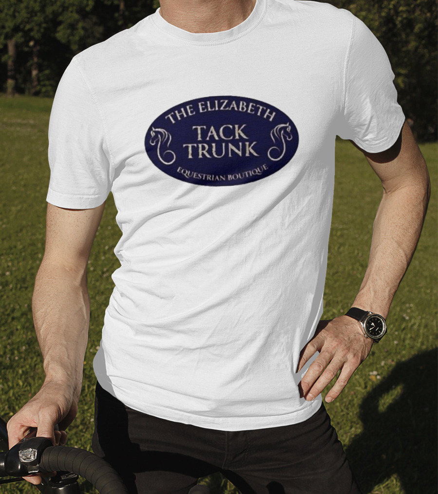 The Elizabeth Tack Trunk Equestrian Boutique Horse T-Shirt