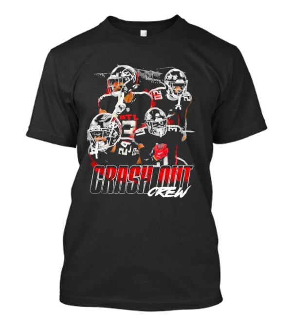 Atlanta Falcons Crash Out Crew Mercedes Benz Stadium Football Players T-Shirt
