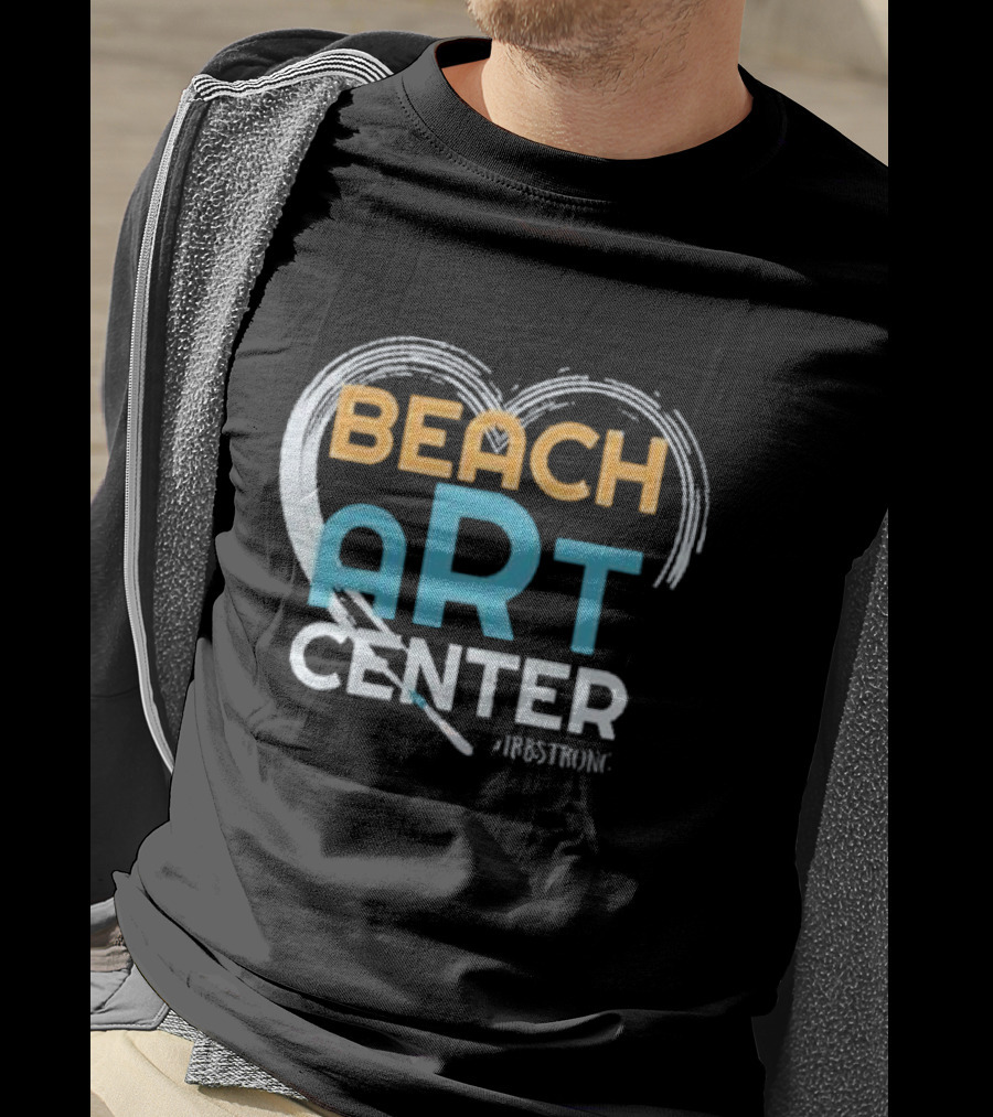 Beach Art Center IRB Strong Hurricane Rebuild T-Shirt