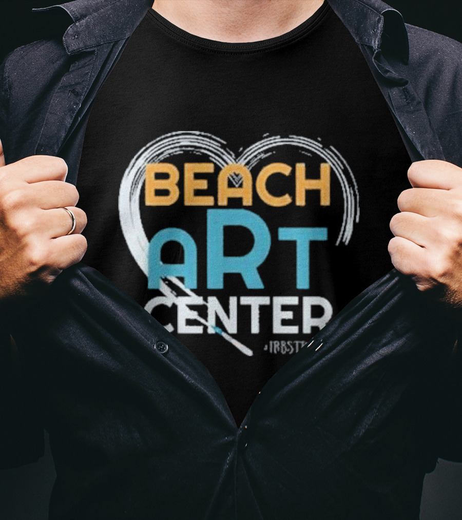 Beach Art Center IRB Strong Hurricane Rebuild T-Shirt