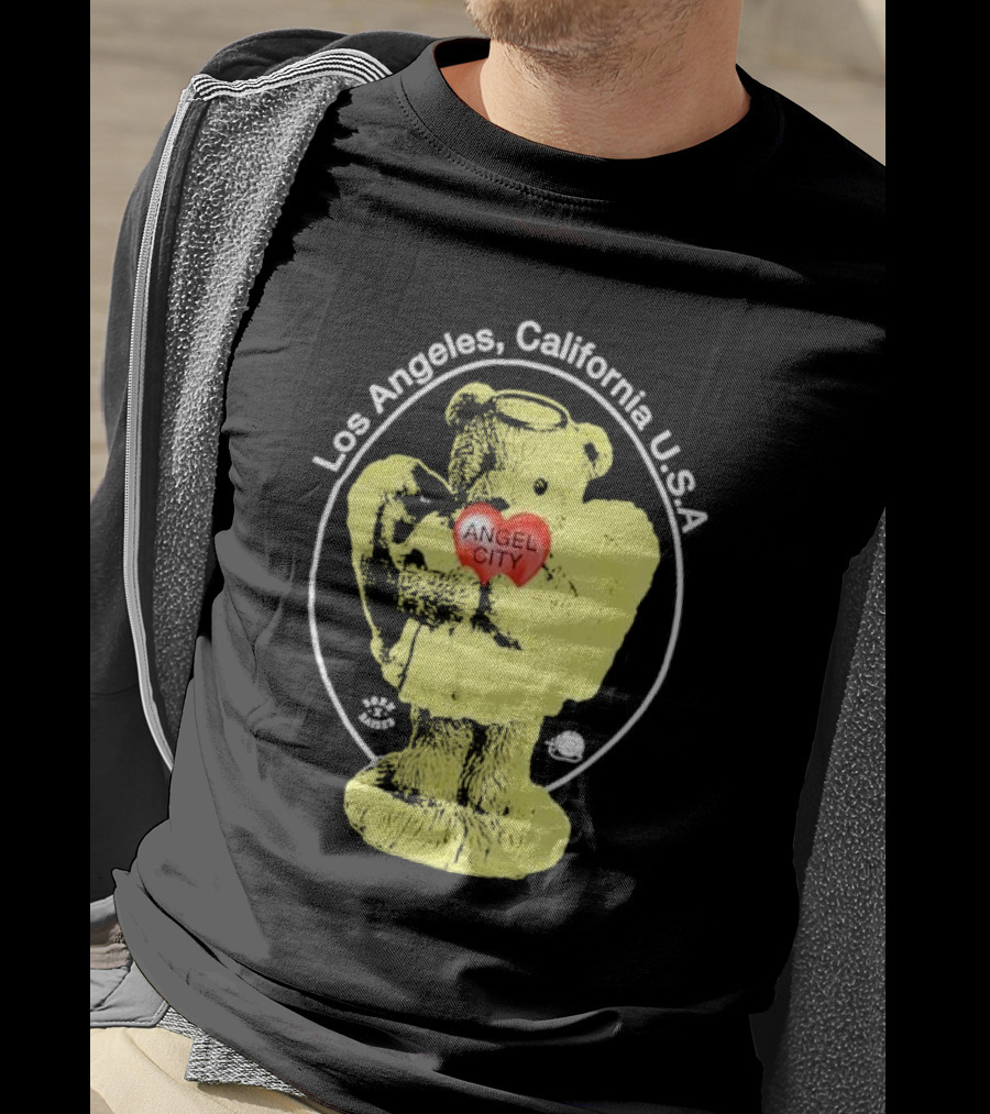 Born X Raised Angel City Los Angeles California USA T-Shirt