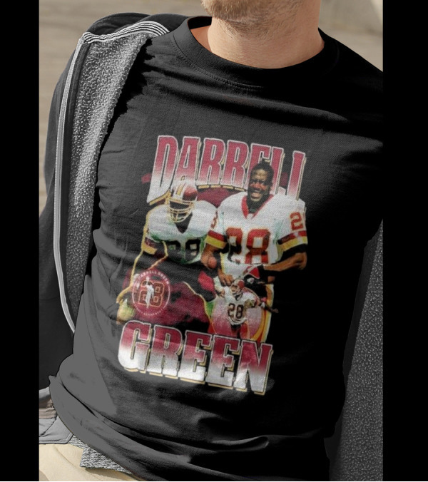 Darrell Green 28 Washington Commanders Mitchell And Ness Player T-Shirt