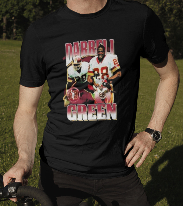 Darrell Green 28 Washington Commanders Mitchell And Ness Player T-Shirt