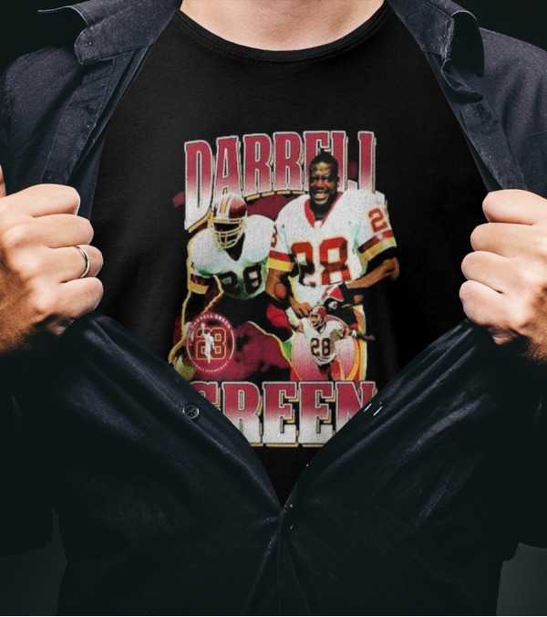 Darrell Green 28 Washington Commanders Mitchell And Ness Player T-Shirt