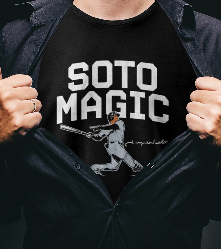 Soto Magic Baseball Power Swing T-Shirt