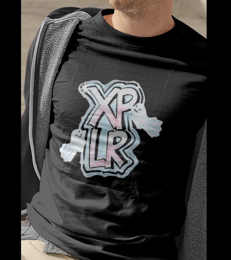 XPLR Pastel Ghost Graffiti T-Shirt