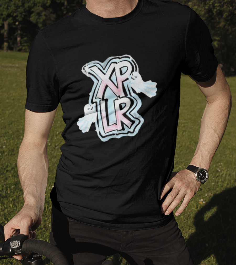 XPLR Pastel Ghost Graffiti T-Shirt