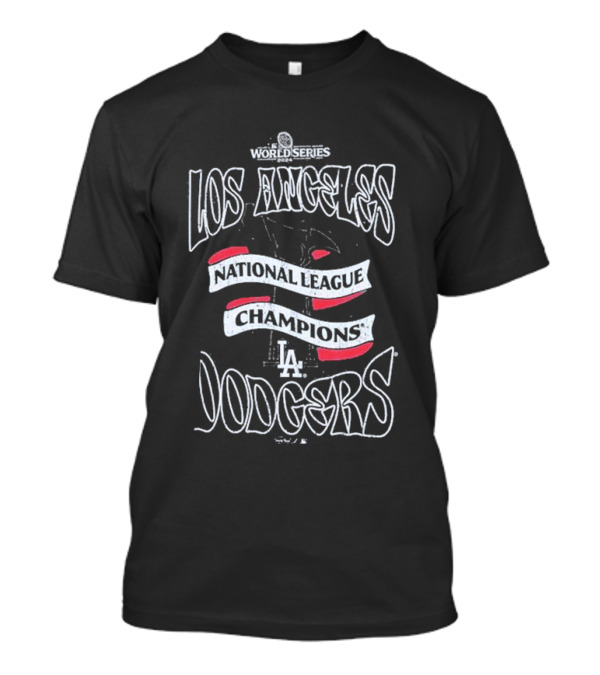 Shohei Ohtani Los Angeles Dodgers World Series 2024 National League Champions Majestic Threads Raglan Tri-blend T-Shirt