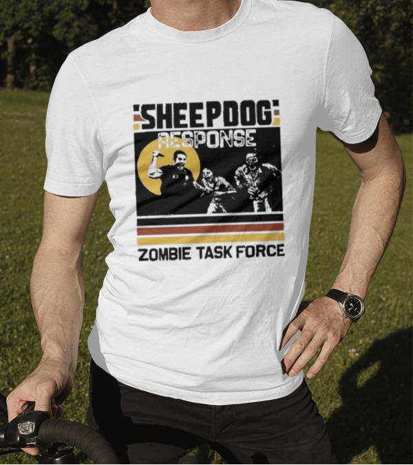 Tim Kennedy Sheepdog Response Zombie Task Force Team Badge T-Shirt