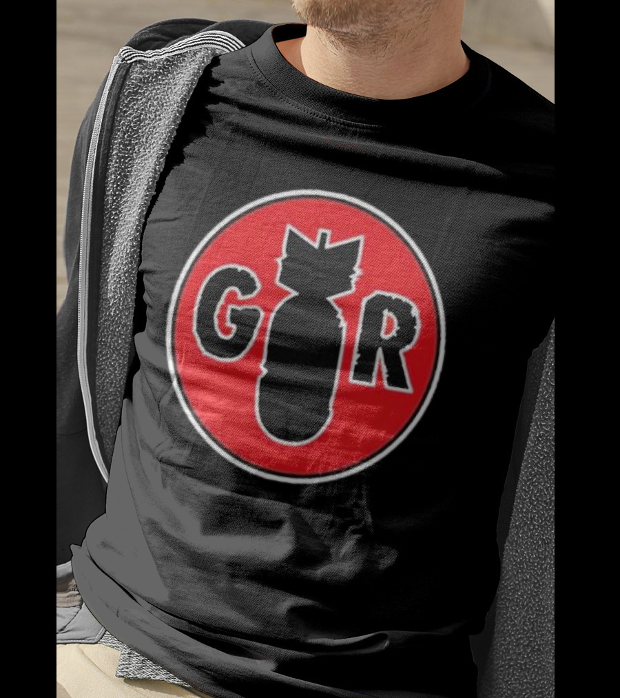 Good Riddance Bomb Symbol Red Circle T-Shirt