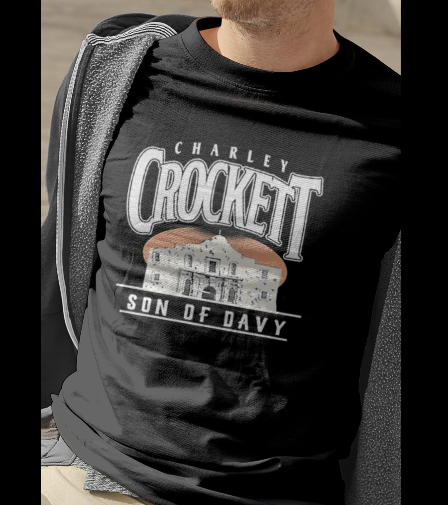 Charley Crockett Son Of Davy Alamo Building T-Shirt