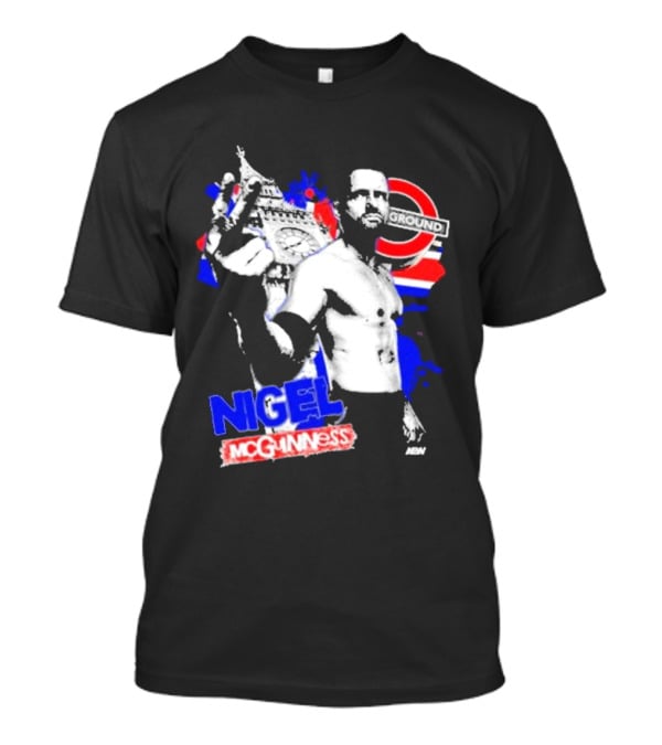 Nigel McGuinness AEW From The Underground London T-Shirt