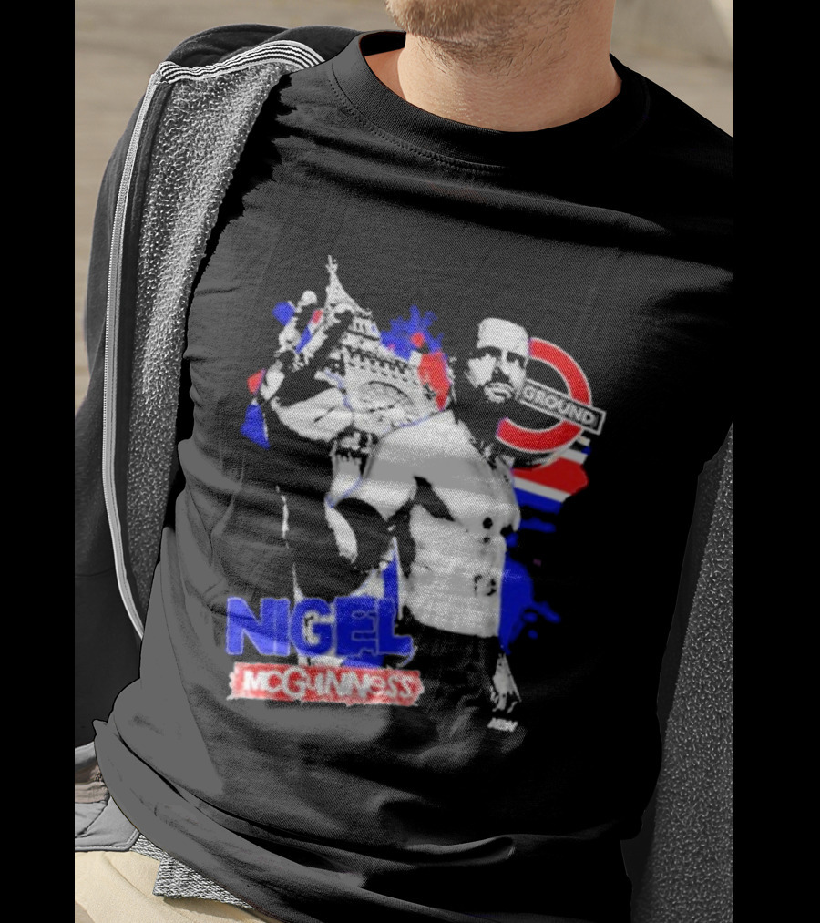 Nigel McGuinness AEW From The Underground London T-Shirt