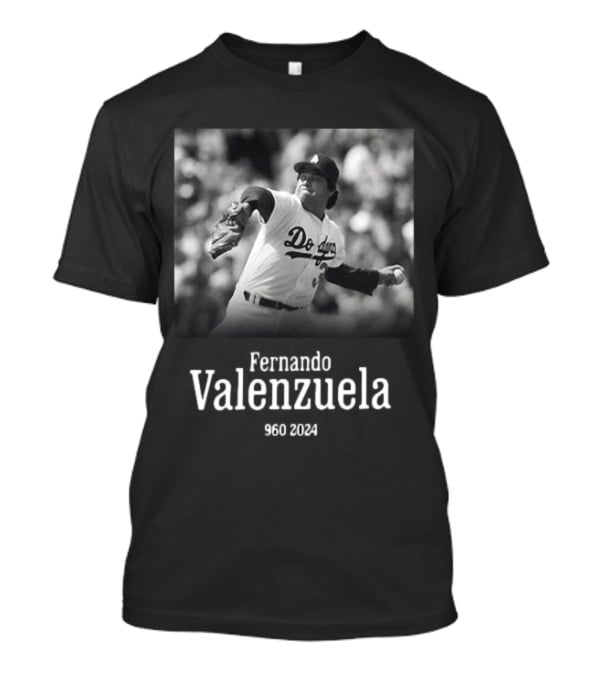 Fernando Valenzuela Dodgers 960 T-Shirt
