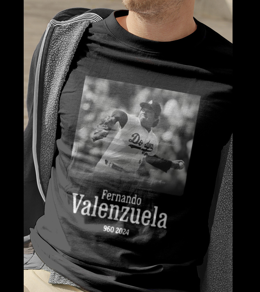 Fernando Valenzuela Dodgers 960 T-Shirt