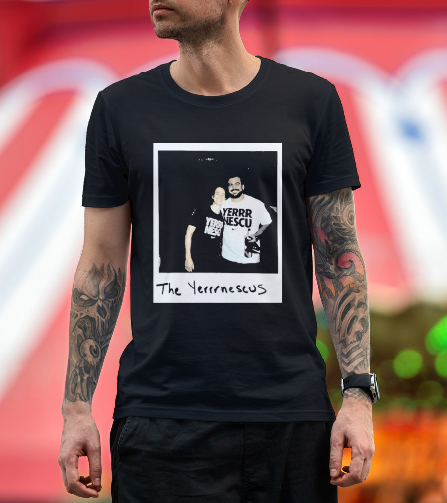 Sabrina Ionescu and Hroniss Grasu Yerrrnescu The Yerrrnescus Photo T-Shirt