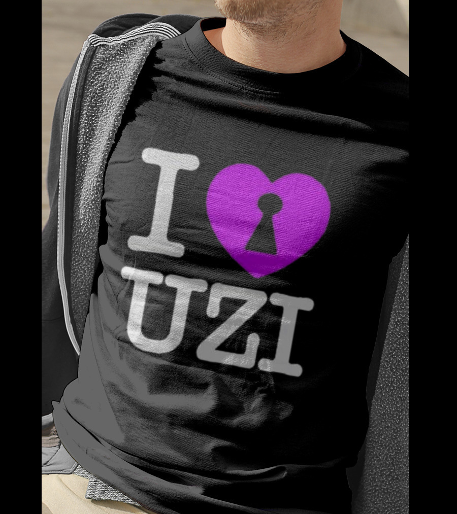 Eternal Atake 2 I Lock Heart Uzi I Love Uzi T-Shirt