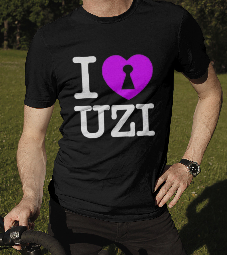 Eternal Atake 2 I Lock Heart Uzi I Love Uzi T-Shirt
