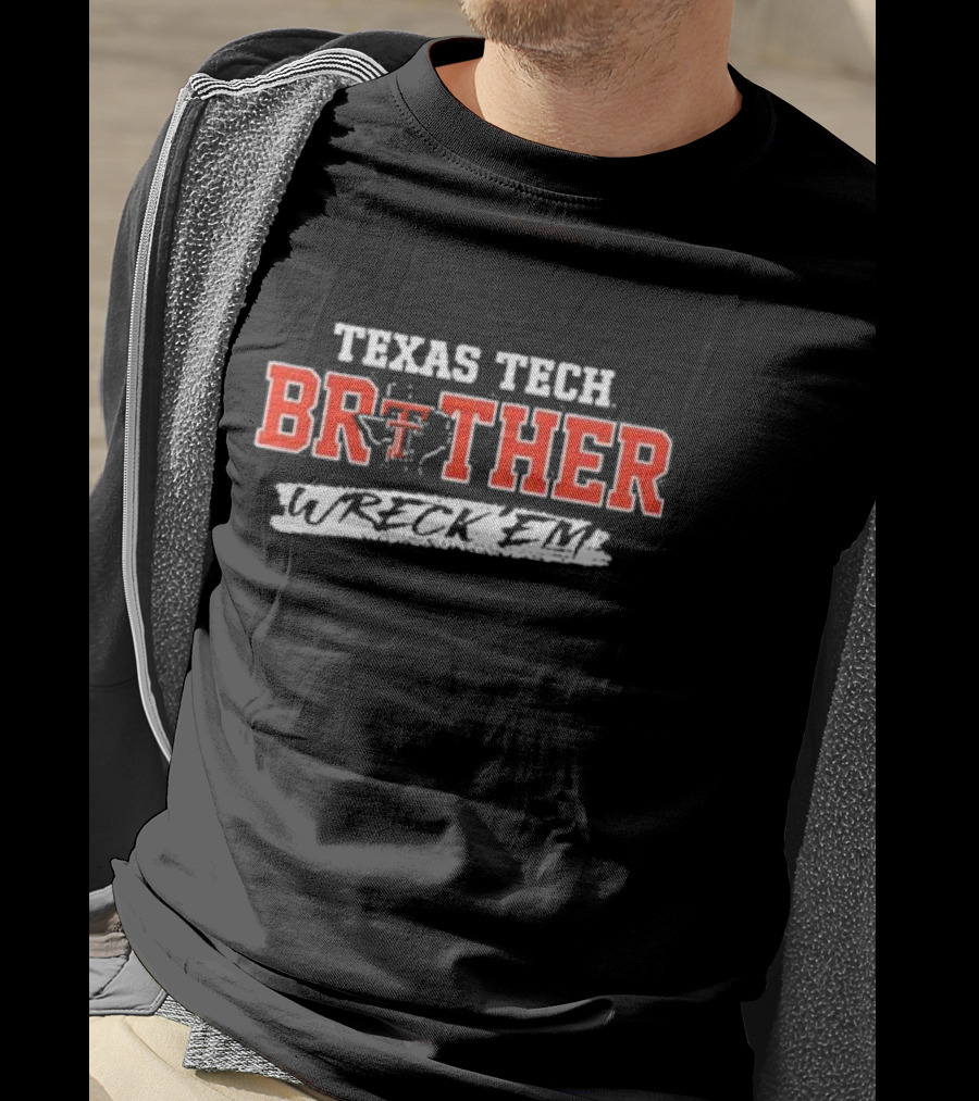 Texas Tech Brother Wreck Em Red Raider Outfitter T-Shirt