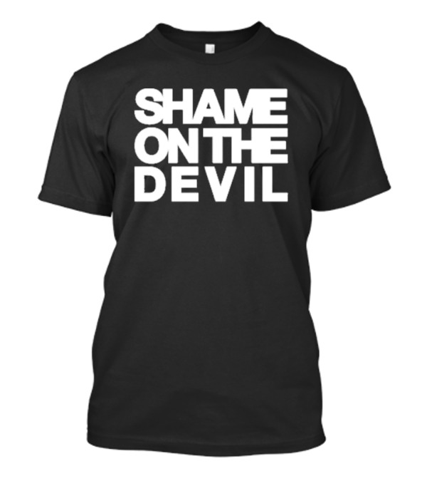 Vince Staples Shame On The Devil Text Block T-Shirt