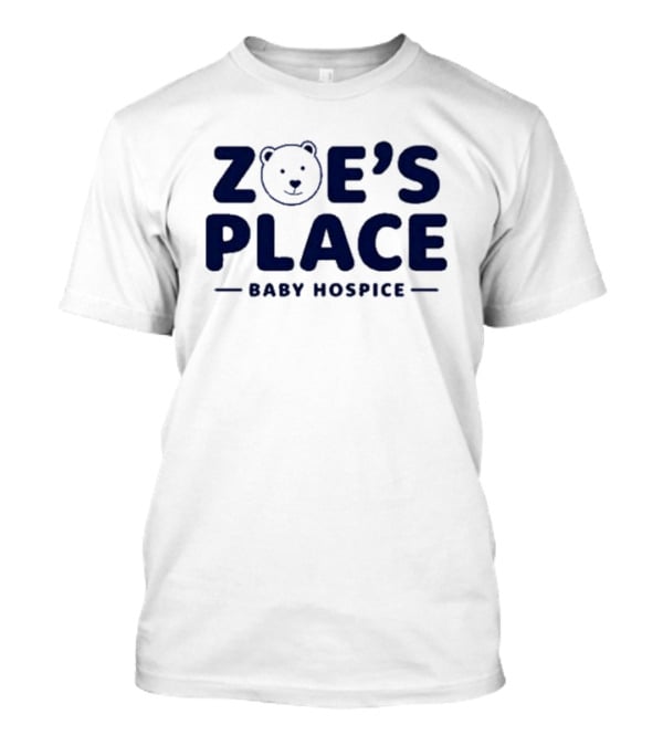Chris Pajak Zoe’s Place Baby Hospice Charity Logo Bear T-Shirt