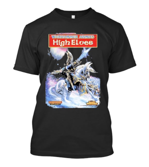 Warhammer Armies High Elves Games Workshop Supplement T-Shirt