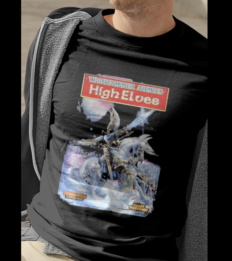 Warhammer Armies High Elves Games Workshop Supplement T-Shirt