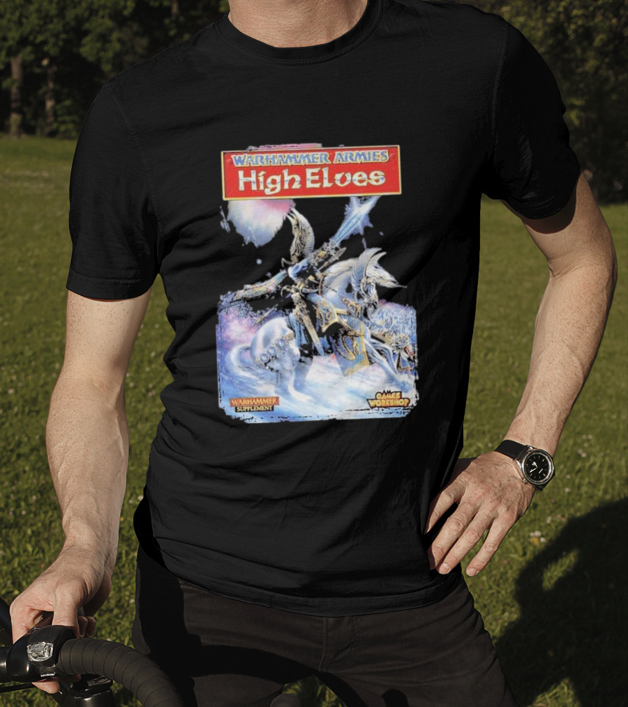 Warhammer Armies High Elves Games Workshop Supplement T-Shirt