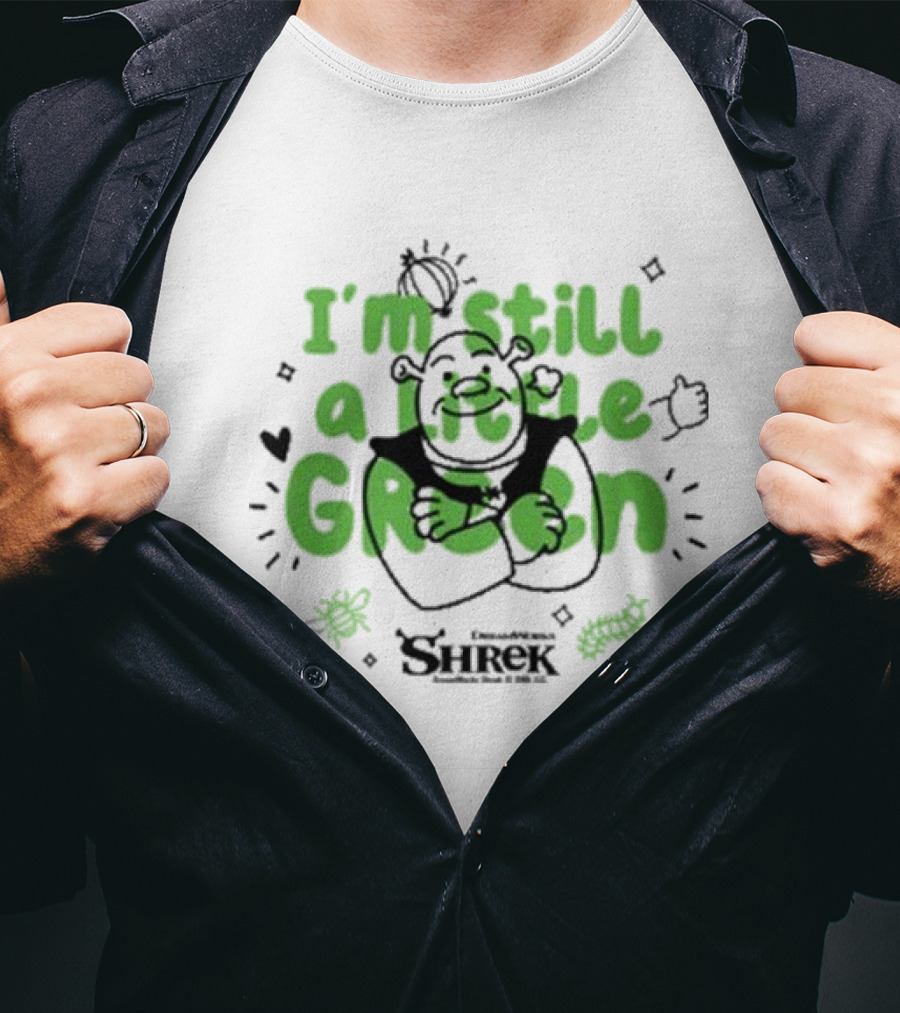 I'm Still A Little Green DreamWorks Shrek T-Shirt
