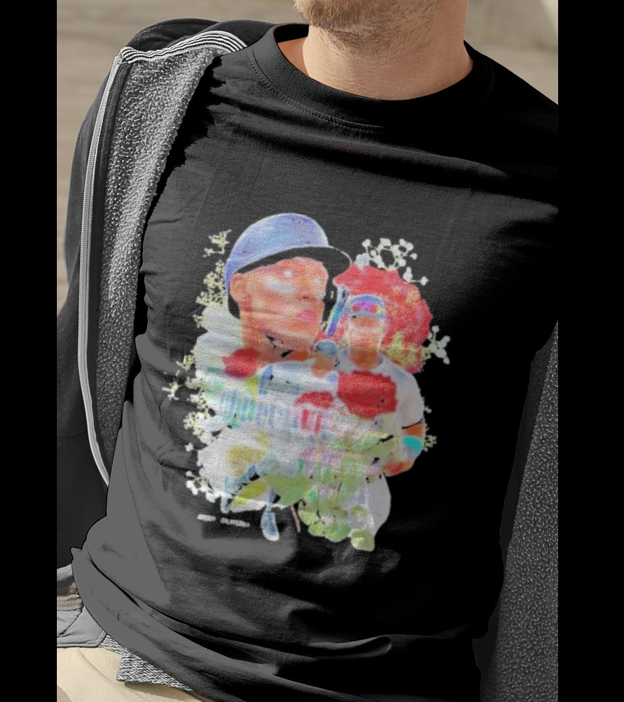 Aaron Judge Smell The Roses New York Yankees Baseball Player Floral T-Shirt