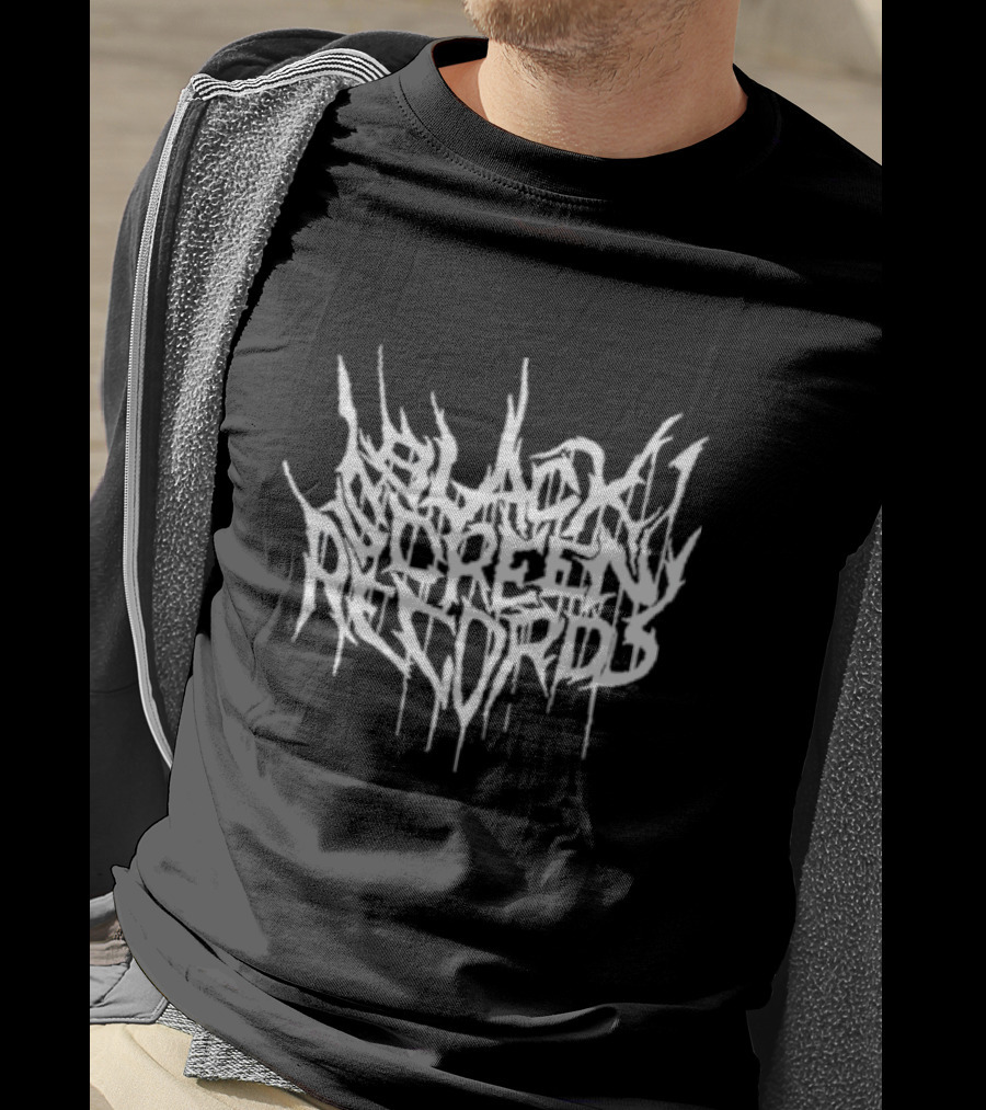 Black Screen Records BSR Black Metal T-Shirt