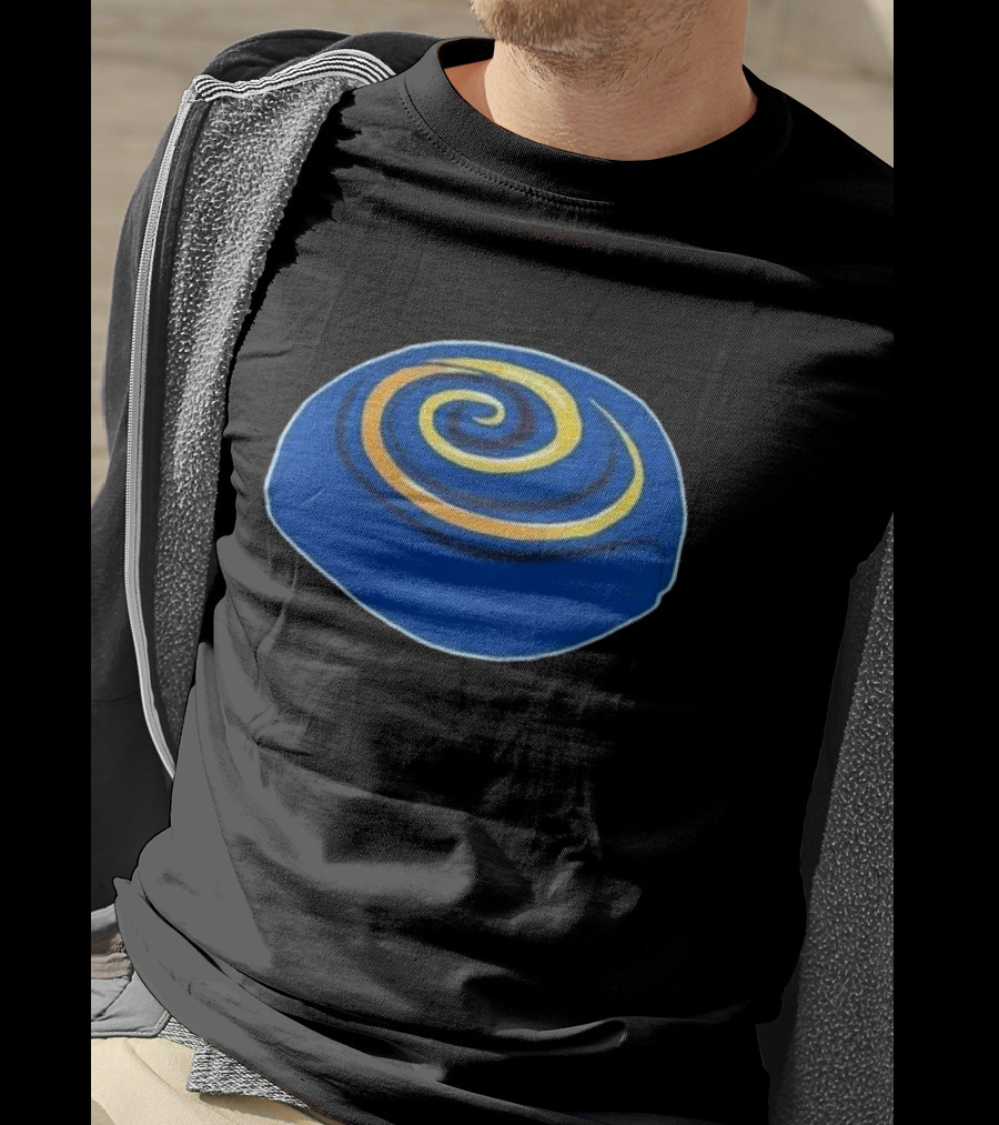 Cursed Cinnamon Roll Spiral Swirl T-Shirt