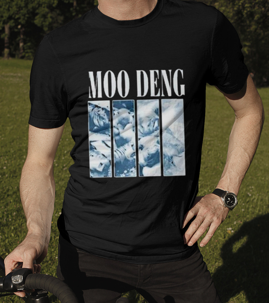 Moo Deng Blues Bootleg Pygmy Hippo T-Shirt