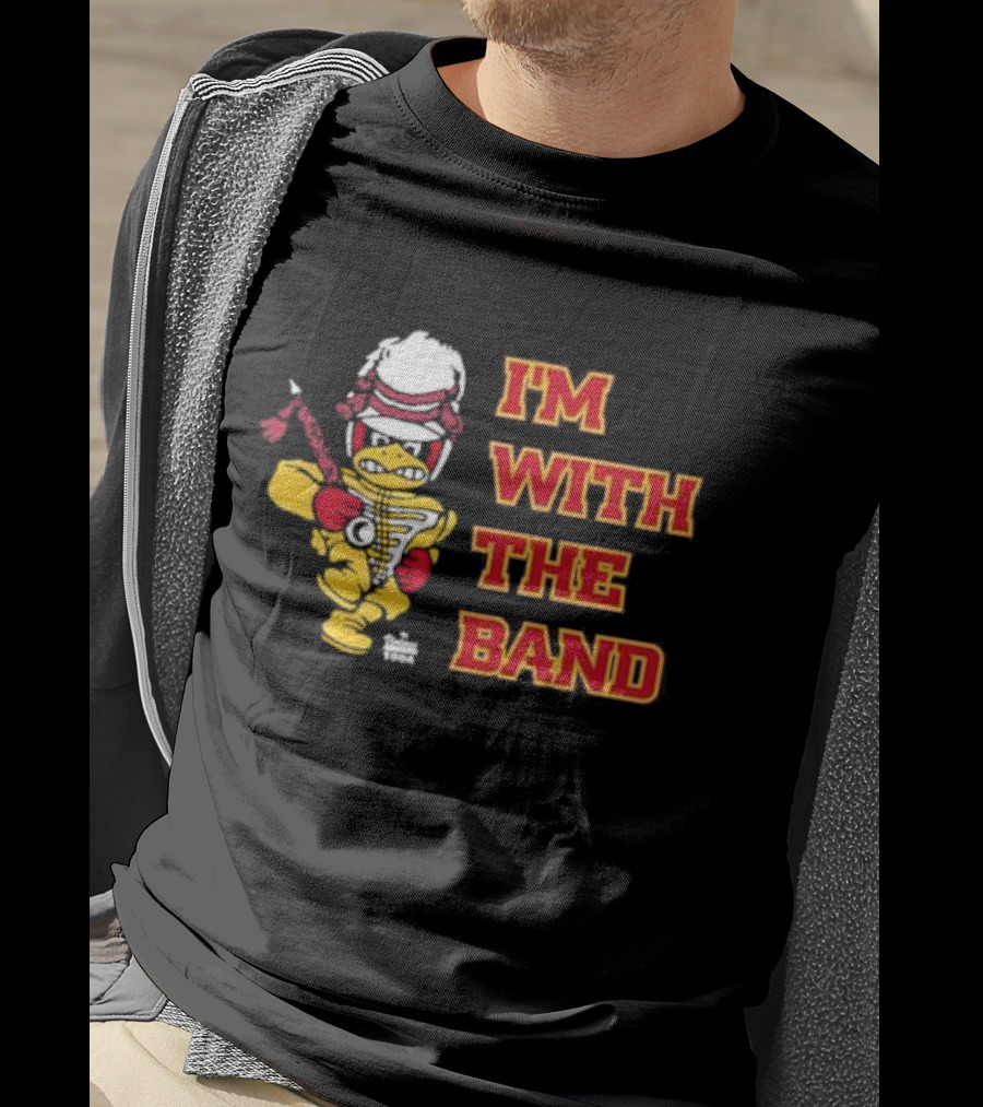 Cyclone Fanatic I’m With The Band Marching Band Cy 1984 T-Shirt