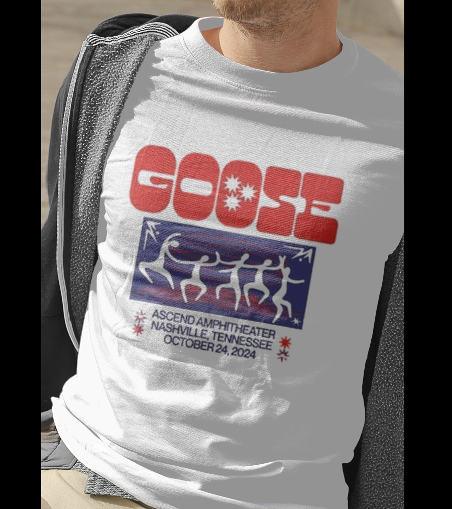 Goose Concert Ascend Amphitheater Nashville Tennessee October 24 T-Shirt