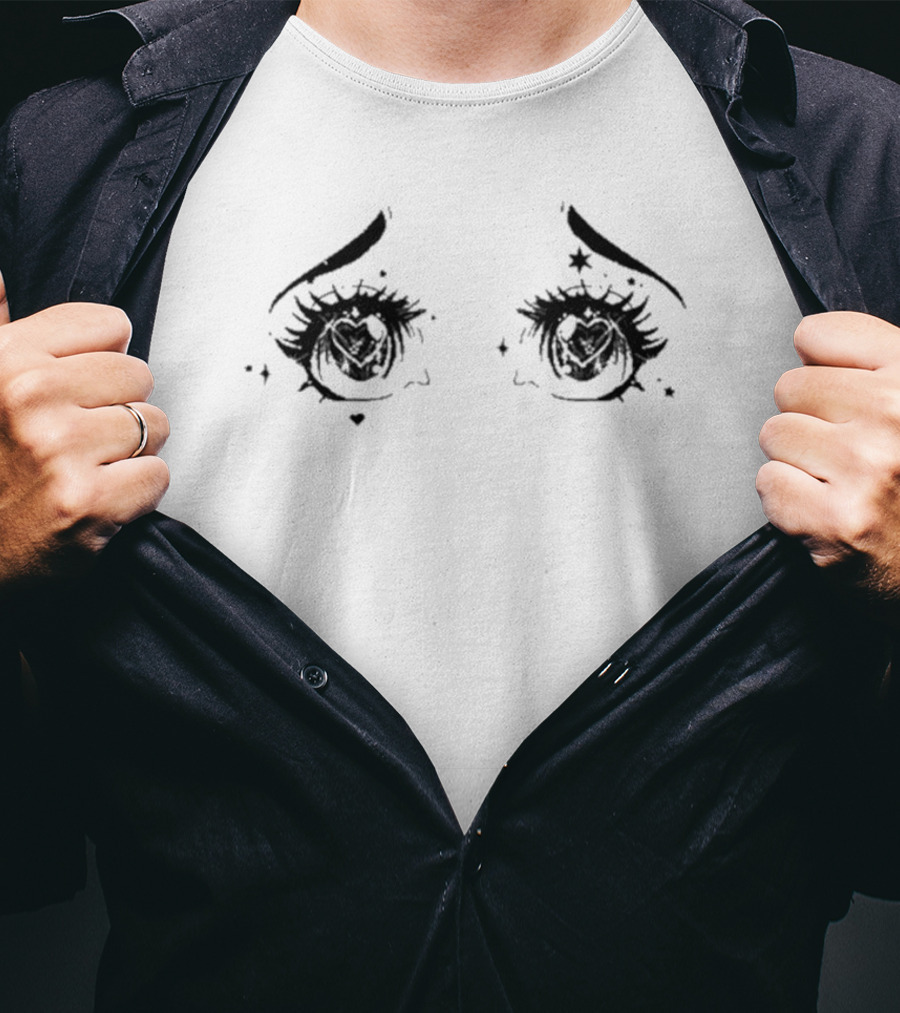 Kacey Musgraves Anime Eyes Heart Star Design New T-Shirt