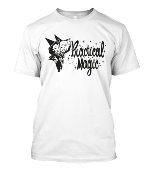 Practical Magic Bewitching Characters And Shimmering Stars T-Shirt