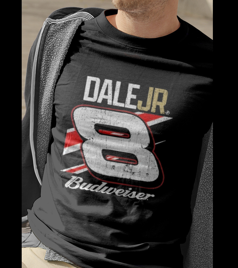Dale Jr 8 Budweiser Racing T-Shirt