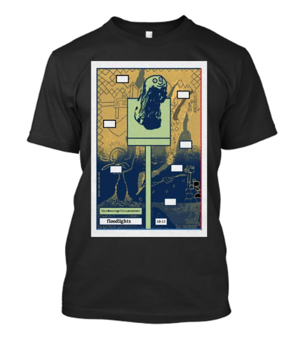 Floodlights Vera November 10-11 2024 Groningen Netherlands Extra Presentment T-Shirt
