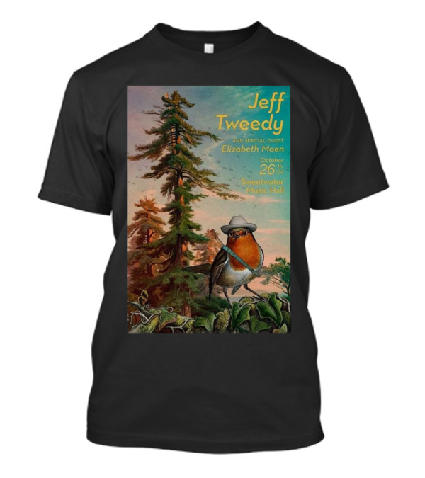 Jeff Tweedy With Elizabeth Moen October 26 2024 Sweetwater Music Hall Mill Valley Ca T-Shirt