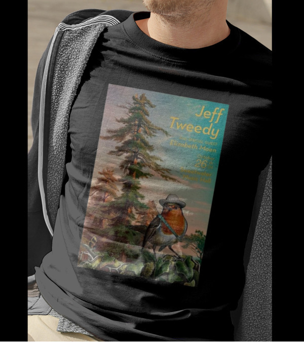 Jeff Tweedy With Elizabeth Moen October 26 2024 Sweetwater Music Hall Mill Valley Ca T-Shirt