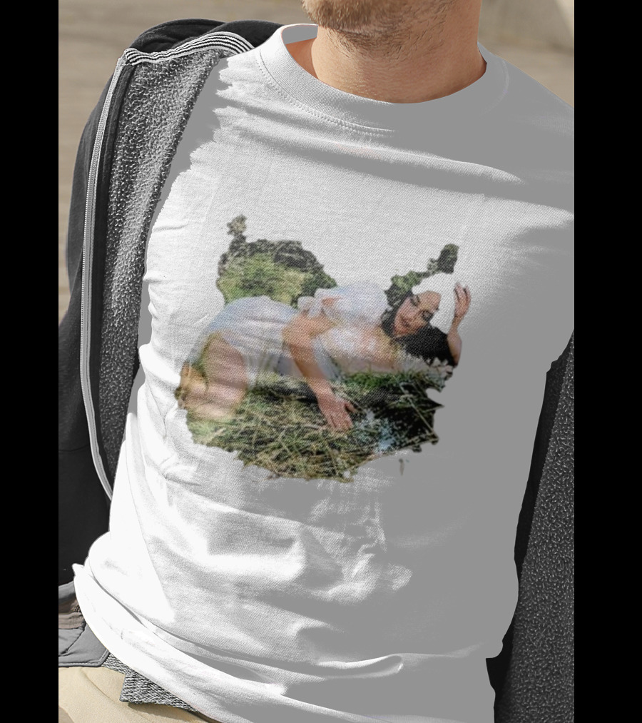 Kacey Musgraves Horse Girl Black Dreamy Pastoral Scene T-Shirt
