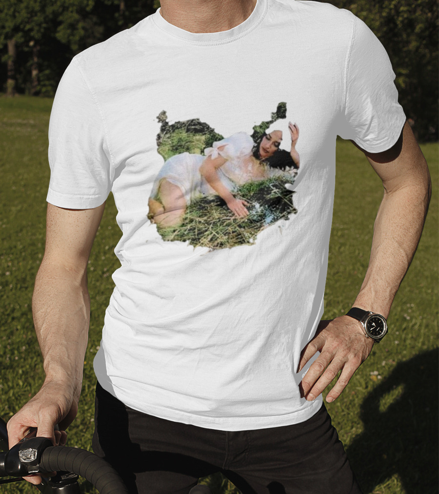 Kacey Musgraves Horse Girl Black Dreamy Pastoral Scene T-Shirt