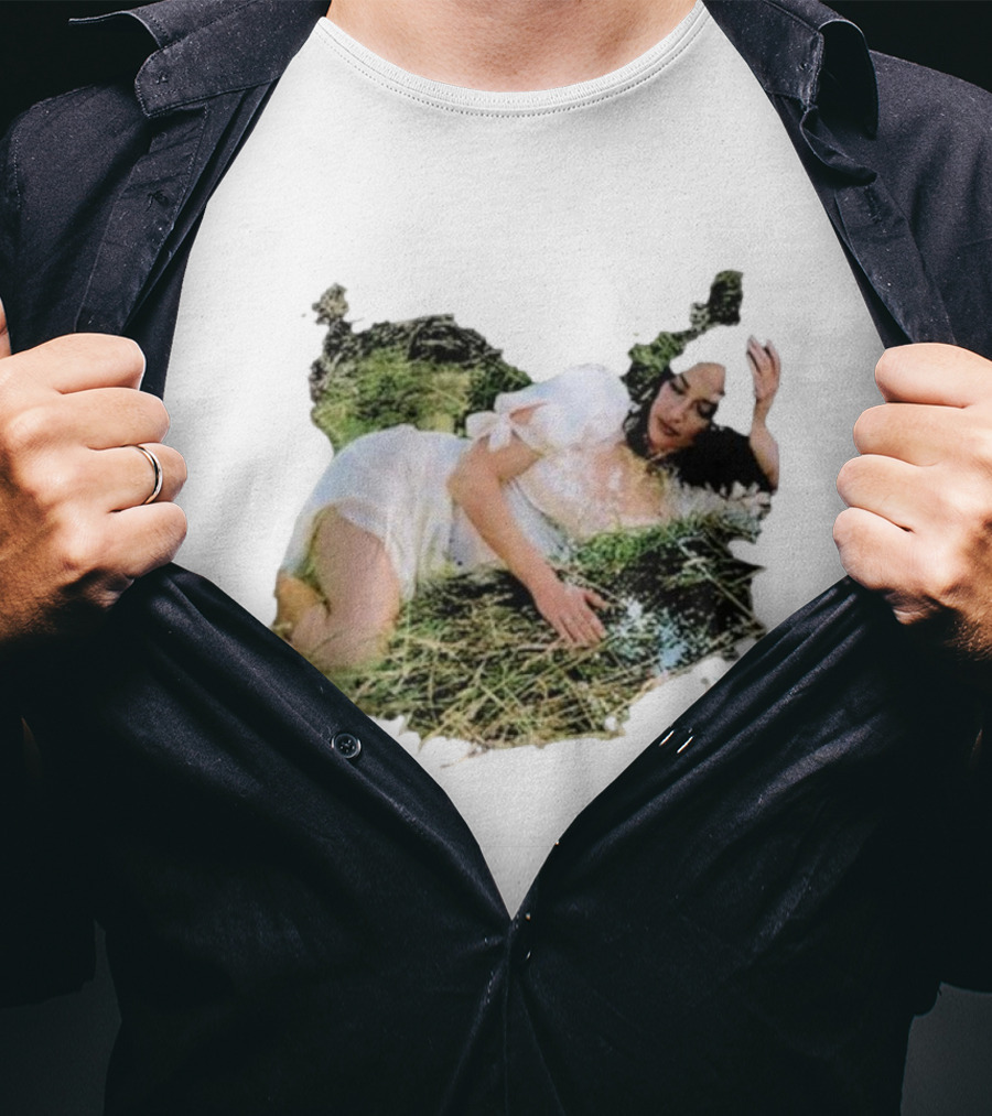 Kacey Musgraves Horse Girl Black Dreamy Pastoral Scene T-Shirt