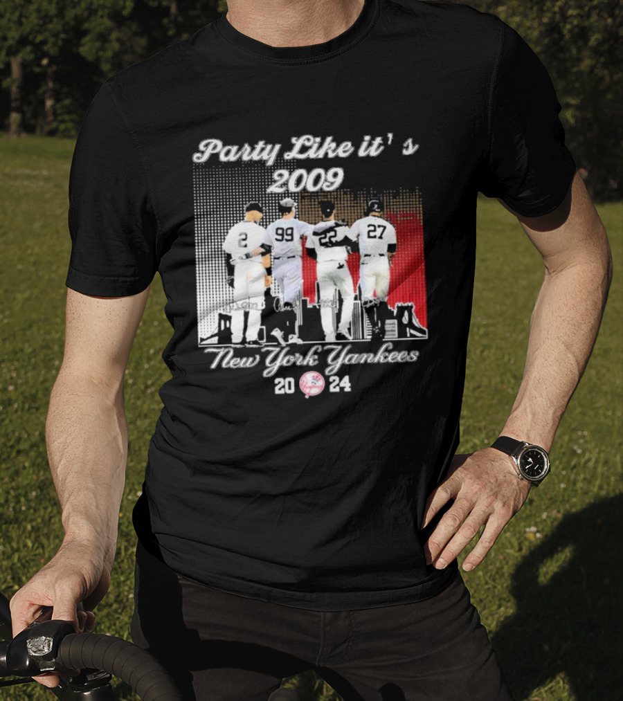 Party Like It’s 2009 New York Yankees Jeter Judge Soto Stanton T-Shirt