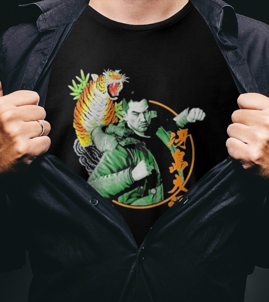 Like A Dragon Yakuza Taiga Saejima Tiger T-Shirt